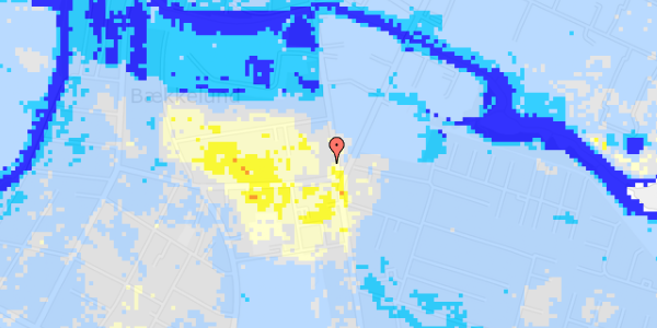 Ekstrem regn på Bjerrevej 44