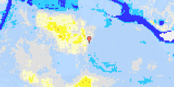 Ekstrem regn på Bjerrevej 55