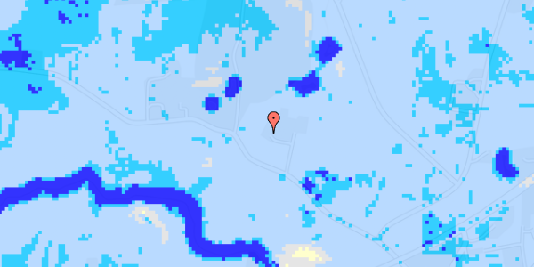 Ekstrem regn på Bleldvej 89