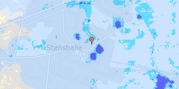 Ekstrem regn på Bygaden 89B