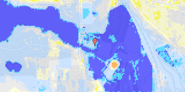 Ekstrem regn på Bygholm Åvænget 18, 1. 