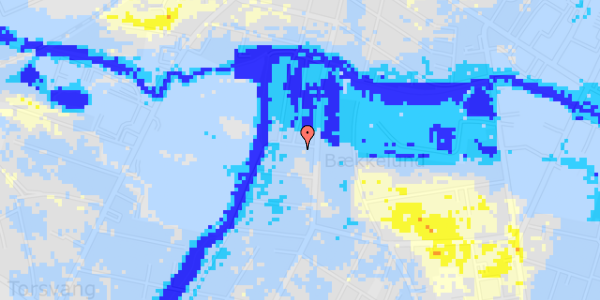 Ekstrem regn på Edisonsvej 3