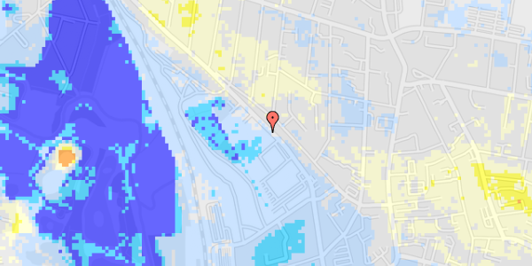 Ekstrem regn på Emil Møllers Gade 61, st. 