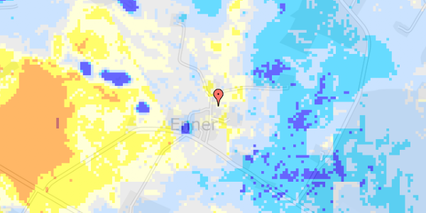 Ekstrem regn på Enner Byvej 14