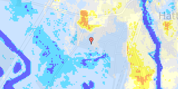 Ekstrem regn på Eriknauervej 49