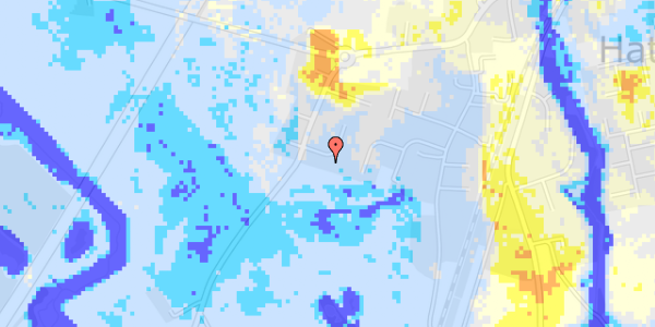 Ekstrem regn på Eriknauervej 53