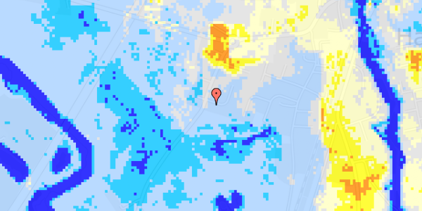 Ekstrem regn på Eriknauervej 57