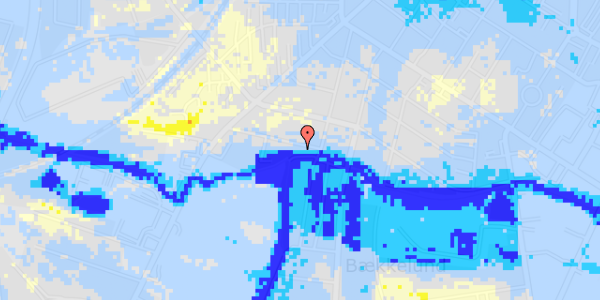 Ekstrem regn på Frejasgade 24, 1. 