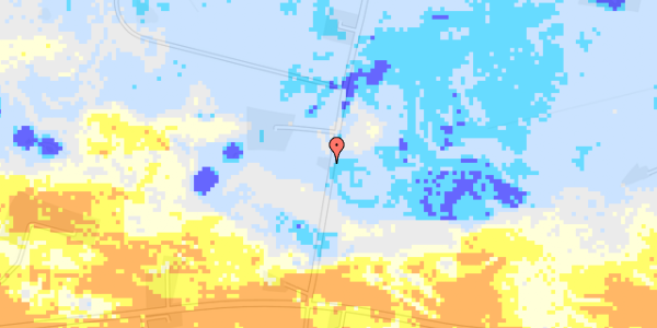 Ekstrem regn på Frodesdalsvej 5