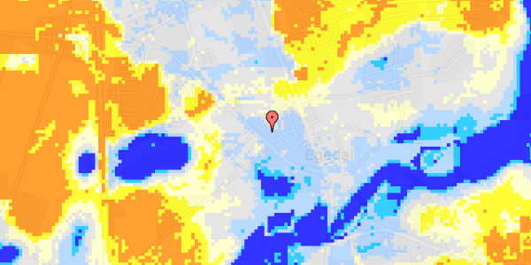 Ekstrem regn på Gl Kirkevej 10