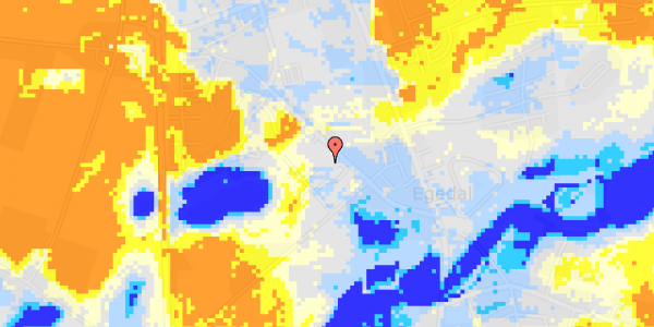 Ekstrem regn på Gl Kirkevej 17