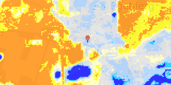 Ekstrem regn på Gl Kirkevej 33