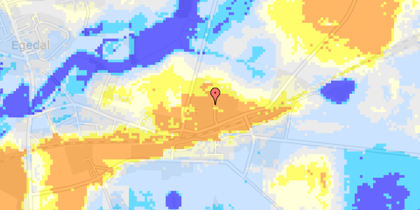 Ekstrem regn på Hanstedvej 55