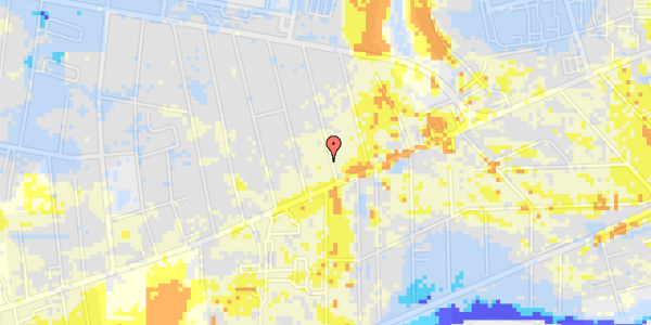 Ekstrem regn på H C Andersens Gade 3