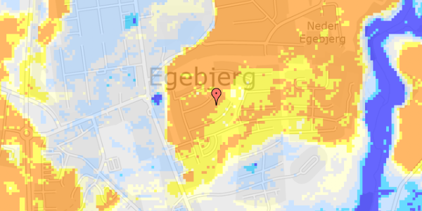 Ekstrem regn på Kastanjeparken 34