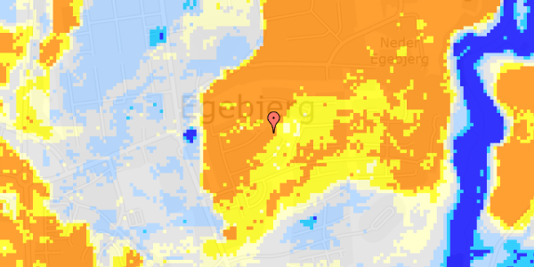 Ekstrem regn på Kastanjeparken 36