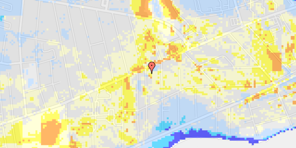 Ekstrem regn på Knudsgade 1B