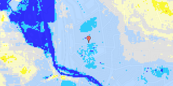 Ekstrem regn på Kongensgade 12, 4. th