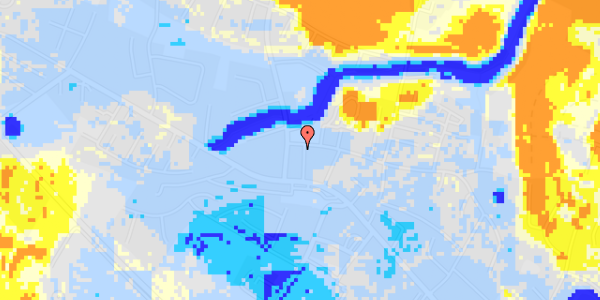 Ekstrem regn på Langgade 4