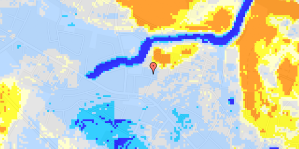 Ekstrem regn på Langgade 11