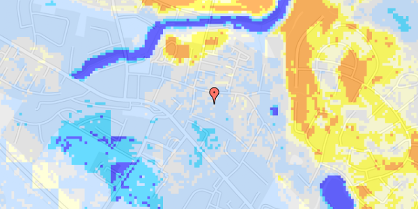 Ekstrem regn på Langgade 22A