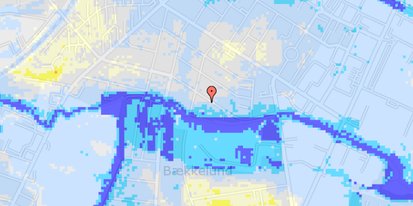 Ekstrem regn på Lollandsgade 18A