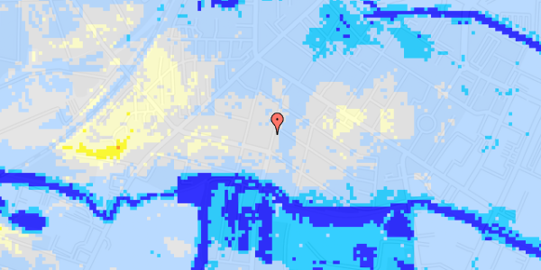 Ekstrem regn på Mindegade 18, st. 