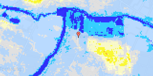 Ekstrem regn på Nansensvej 32