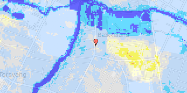 Ekstrem regn på Nansensvej 36