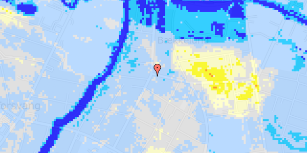 Ekstrem regn på Nansensvej 49