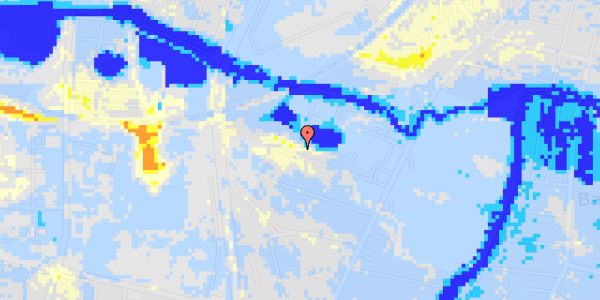 Ekstrem regn på Nygårdsvej 32