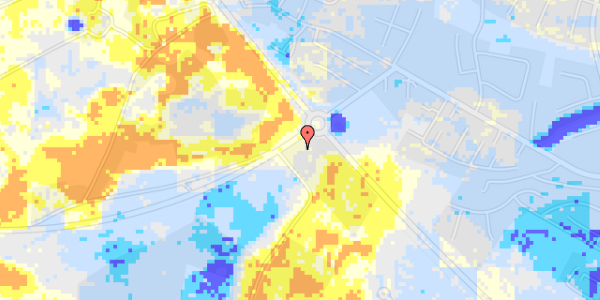 Ekstrem regn på Nørre Snedevej 9