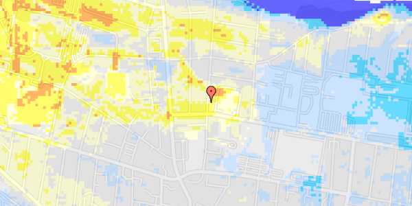 Ekstrem regn på Nørrestrandsgade 9, st. 