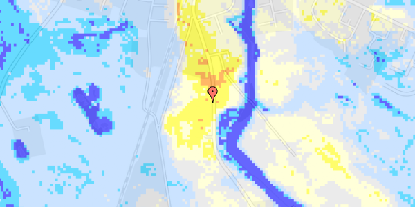 Ekstrem regn på Oensvej 28