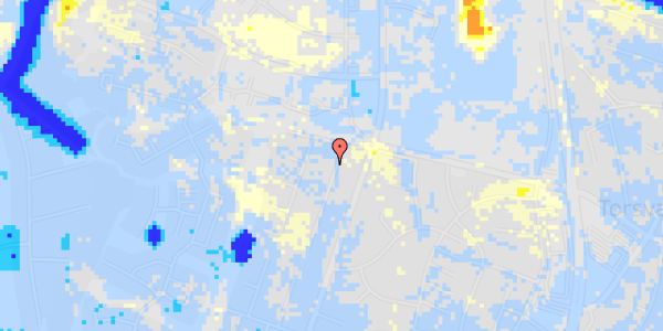 Ekstrem regn på Orkesteralle 6