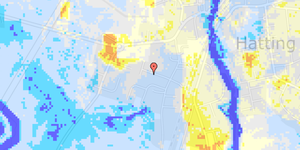 Ekstrem regn på Overholm 28A