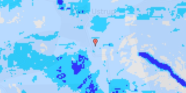 Ekstrem regn på Purhøjvej 57