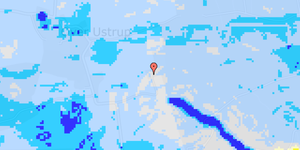 Ekstrem regn på Purhøjvej 61