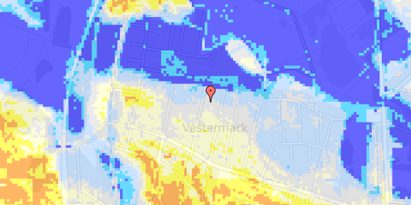 Ekstrem regn på Rådmandsvej 60