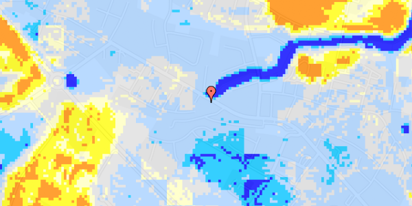 Ekstrem regn på Silkeborgvej 221B