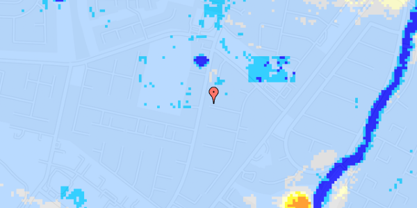 Ekstrem regn på Skolesvinget 22