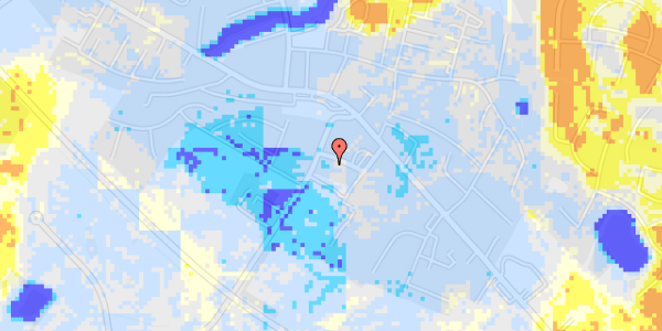 Ekstrem regn på Skolevej 13