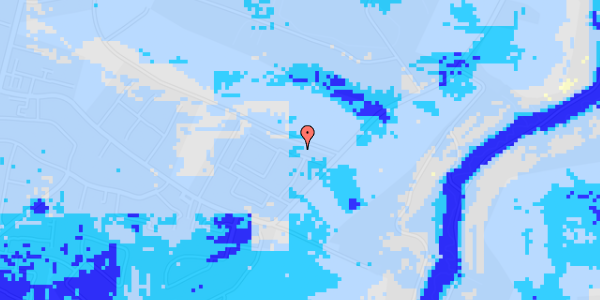 Ekstrem regn på Skovbrynet 81