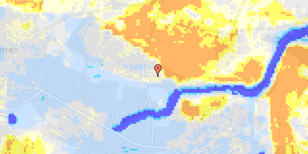 Ekstrem regn på Skråningen 8