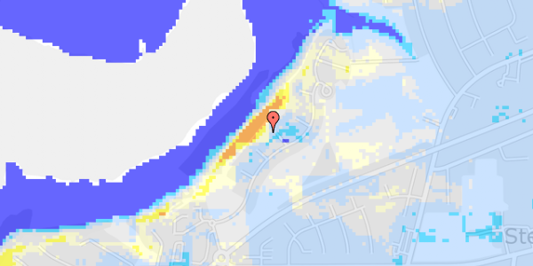 Ekstrem regn på Sundgårdsvej 77