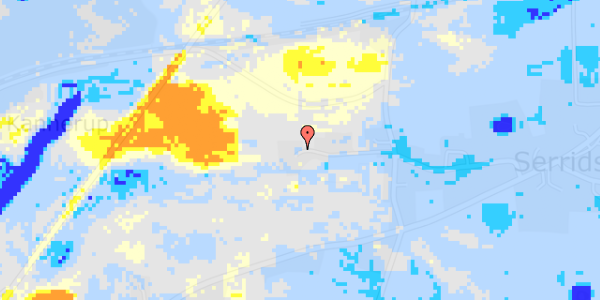 Ekstrem regn på Toftekærsvej 15