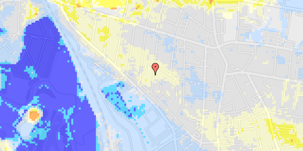 Ekstrem regn på Tordenskjoldsgade 13, 1. 