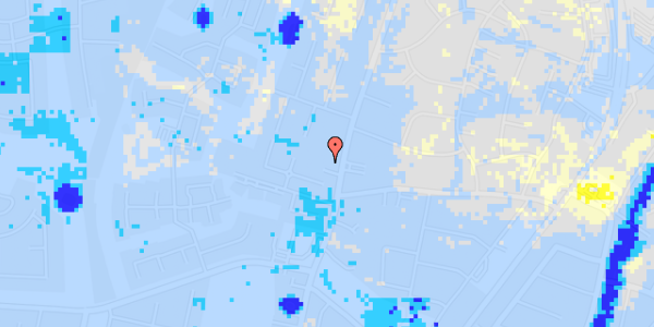 Ekstrem regn på Torstedalle 58