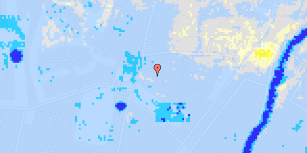 Ekstrem regn på Torstedalle 97