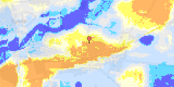 Ekstrem regn på Vandmøllevej 10